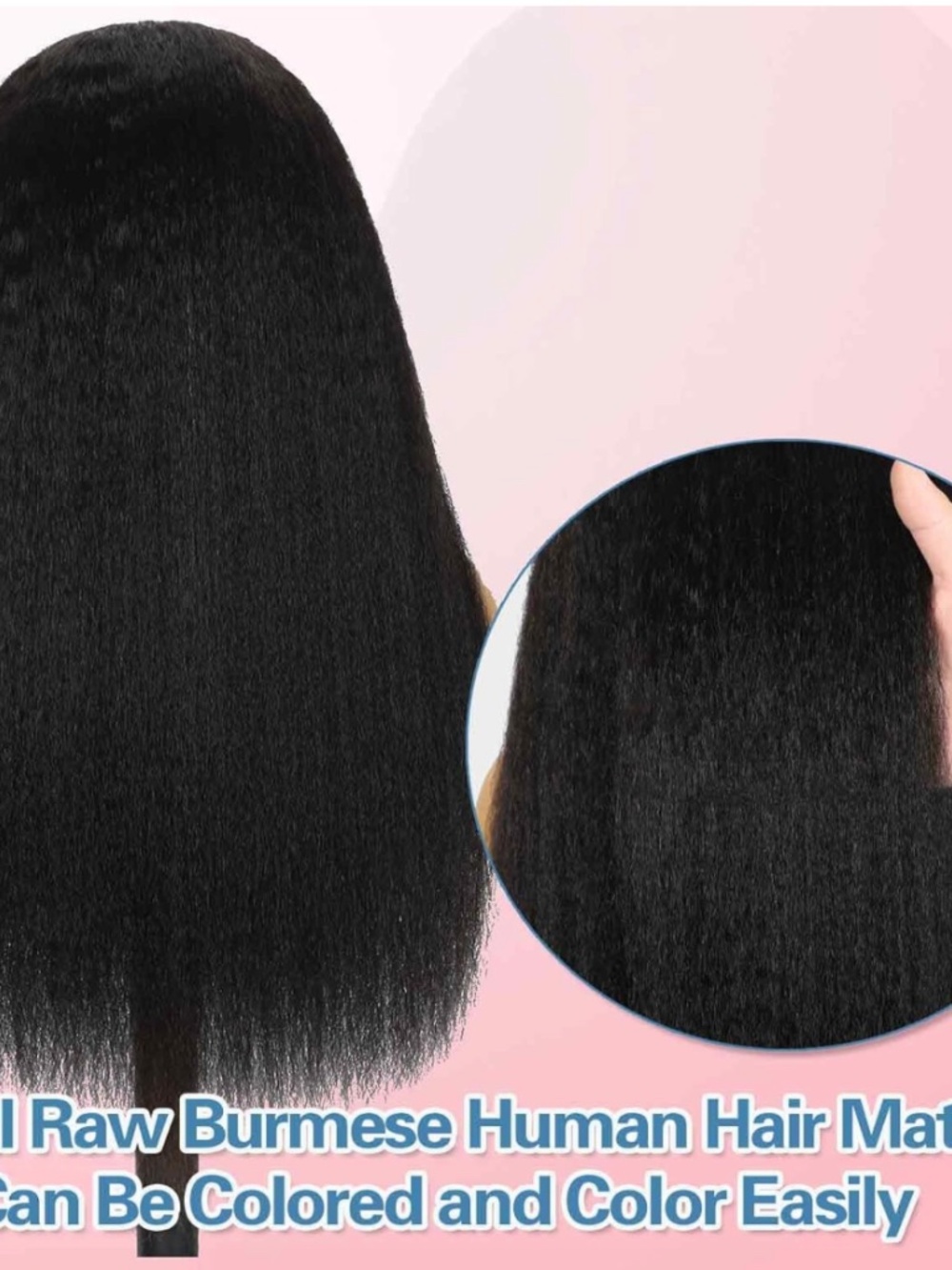 NIB Real Human Hair Wig, 16" - Picture 2 of 12